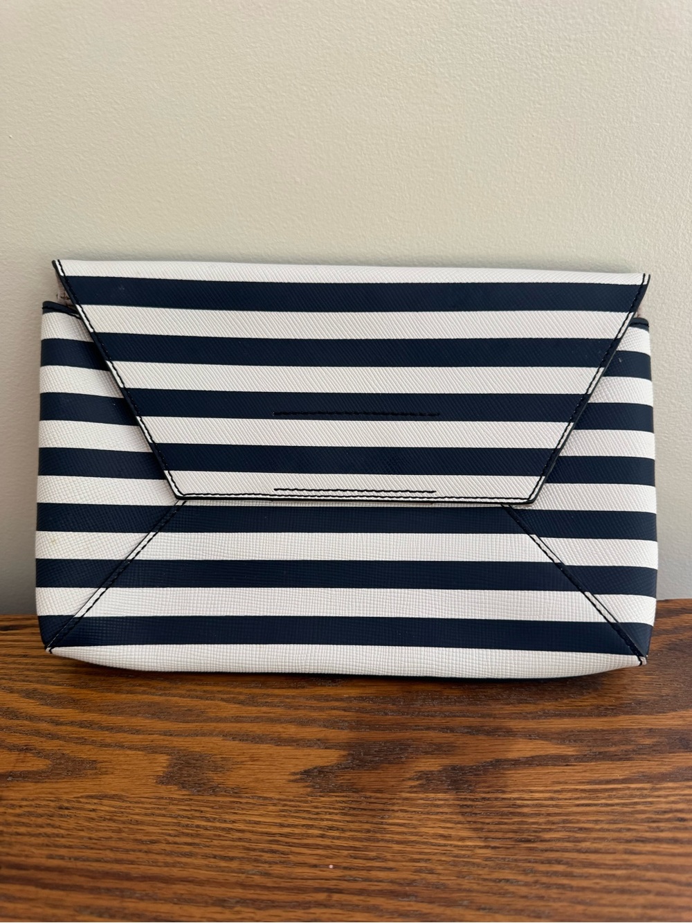 J. Crew Striped Clutch